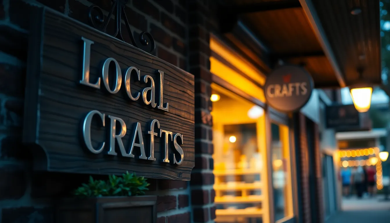 매력적인 간판 디자인 예시